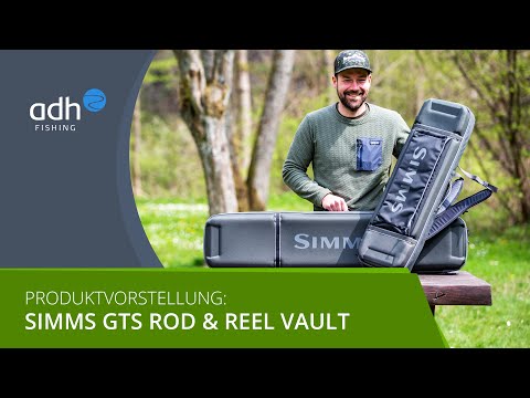 Simms GTS Rod & Reel Vault Sac pour cannes, moulinets et accessoires carbone Simms GTS Rod & Reel Vault Sac pour cannes, moulinets et accessoires carbone