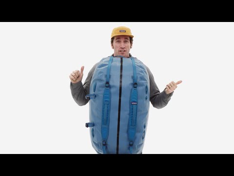 Patagonia Guidewater Duffel 80L sac de voyage étanche & sac à dos PGBE