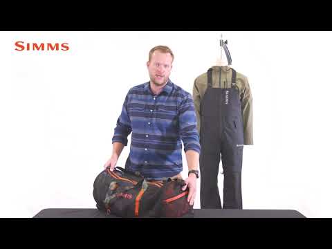 Simms Challenger Mesh Duffel 60L sac de voyage black Simms Challenger Mesh Duffel 60L sac de voyage black