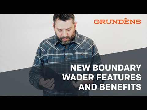 Grundéns Boundary Zip Stockingfoot Wader Cuissardes avec fermeture éclair stone/otter Grundéns Boundary Zip Stockingfoot Wader Cuissardes avec fermeture éclair stone/otter