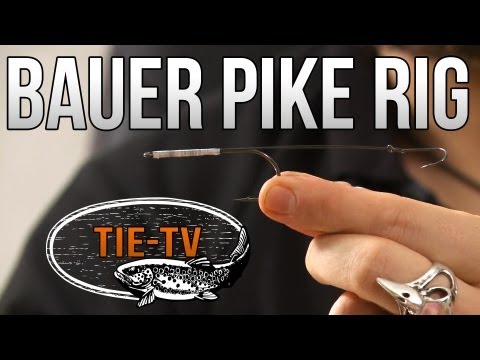 Partridge Bauer Wiggletail Pike Rig avec crécelle