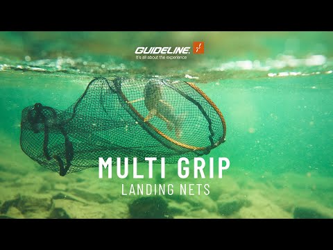 Guideline Multi Grip LW Net épuisette à gué moyenne Rubber Mesh
