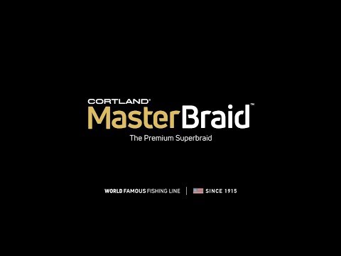 Cortland Backing Master Braid 150 YDS ligne tressée yel