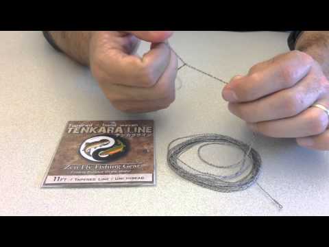 Zen Tenkara Furled and Tapered Tenkara Fly Line low-vis 11 ft.