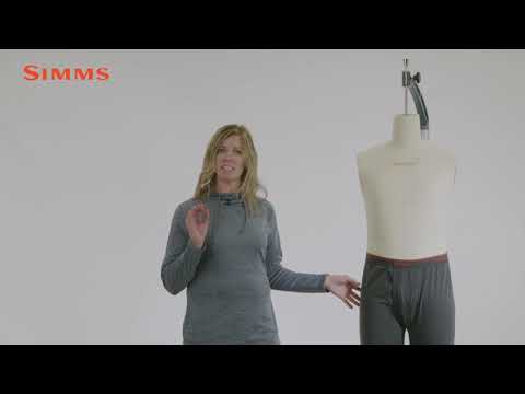 Simms Lightweight Baselayer Bottom Caleçon carbone Simms Lightweight Baselayer Bottom Caleçon carbone
