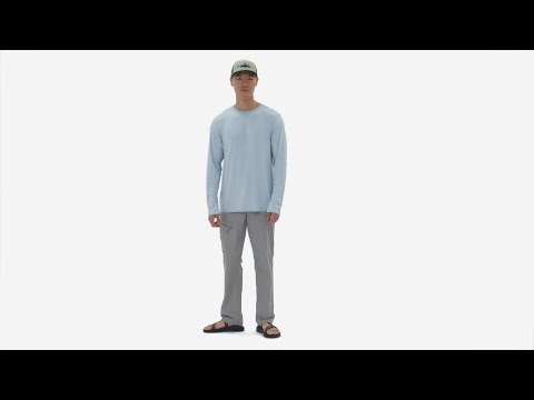 Patagonia Tropic Comfort Natural Crew Shirt UPF 40+ Protection solaire SMDB