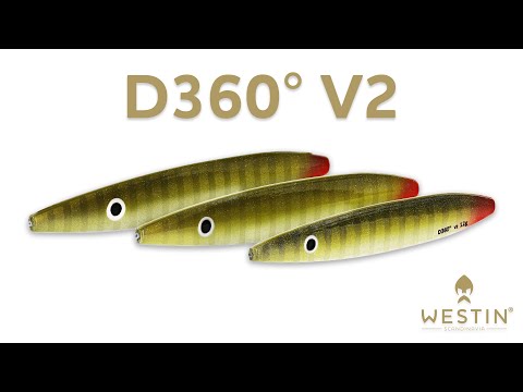 Westin D 360° V2 Leurre pour truite de mer 18 g 9,5 cm
