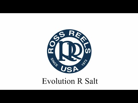 Ross Reels Evolution R Salt moulinet de mouche mat black Ross Reels Evolution R Salt moulinet de mouche mat black