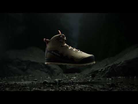 Simms Flyweight Access chaussures de wading avec semelle Vibrams Simms Flyweight Access chaussures de wading avec semelle Vibrams
