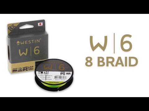 Westin W6 8 Braid ligne tressée lime punch