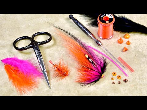 Frödin Flies Mouche tubulaire TTT No Body Series - In Flames