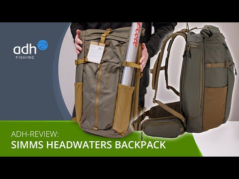 Simms Headwaters Backpack Sac à dos résistant à l'eau Hickory