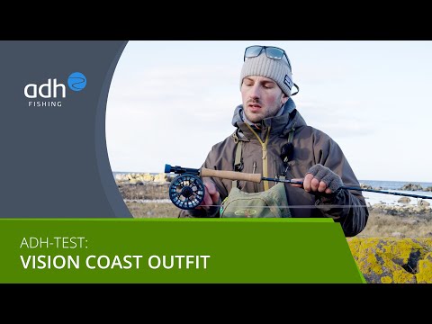 Vision Coast Outfit Set de cannes à mouche à une main Vision Coast Outfit Set de cannes à mouche à une main