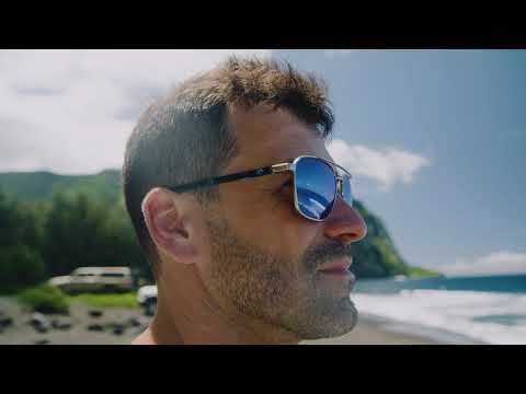 Lunettes polarisantes Costa Wader Brushed Silver (Blue Mirror 580G)