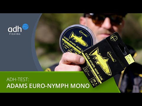 Adams Fly Rods Euro Nymph Mono Line 100 m de bas de ligne