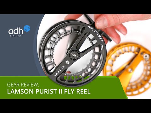 Lamson Purist II Ultralight Reel moulinet de mouche - whiskey Lamson Purist II Ultralight Reel moulinet de mouche - whiskey