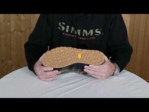 Simms Flyweight Access chaussures de wading avec semelle Vibrams Simms Flyweight Access chaussures de wading avec semelle Vibrams