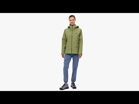Patagonia W's Boulder Fork Rain & Wading Jacket BNLB - Barnacie Blue