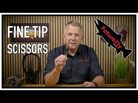Future Fly Fine Tip Scissors Ciseaux de montage