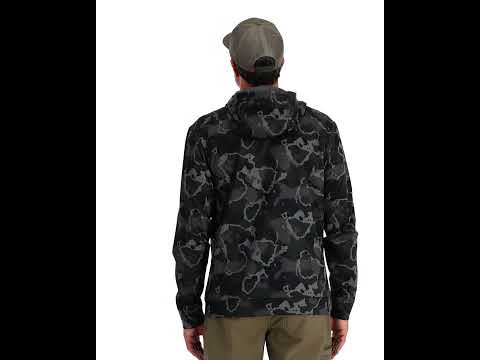 Simms Challenger Hoody sweat à capuche regiment camo carbon