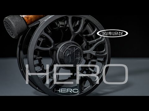 Vision Hero moulinets de mouche black Vision Hero moulinets de mouche black