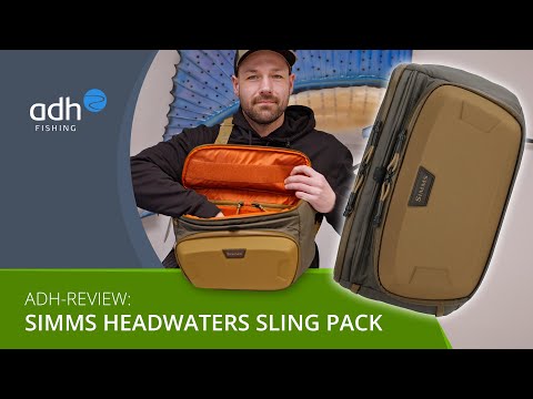 Simms Headwaters Sling Pack Sac résistant à l'eau Hickory