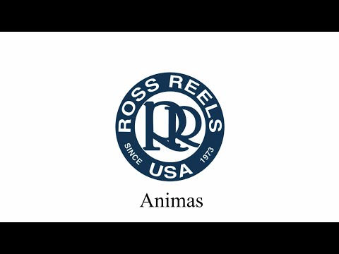 Ross Reels Animas moulinet de mouche matte black Ross Reels Animas moulinet de mouche matte black