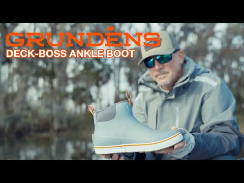 Grundéns Deck-Boss Ankle Boot bottes en caoutchouc courtes black
