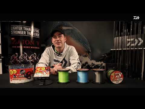 Daiwa J-Braid Grand X8E 135 m chartreuse 8 - fils tressés