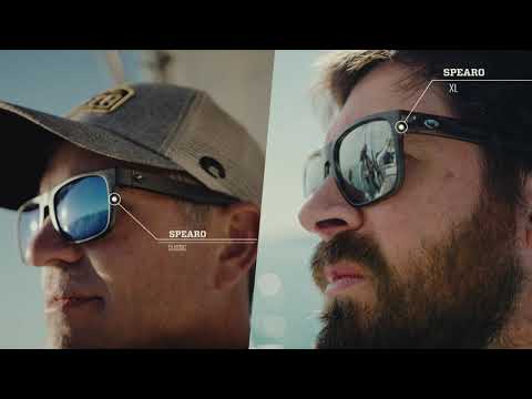 Costa lunettes polarisantes Spearo XL Matte Black (Gold Mirror 580G)