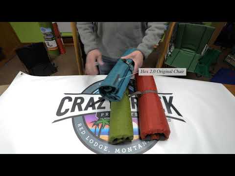 Crazy Creek HEX 2.0 Chaise LongBack cuivre/argenté