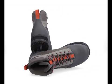 Simms Tributary Boot chaussures de wading avec semelle en feutre basalte Simms Tributary Boot chaussures de wading avec semelle en feutre basalte