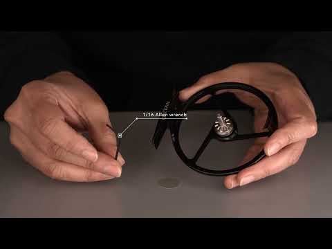 Galvan Brookie moulinets de mouche black