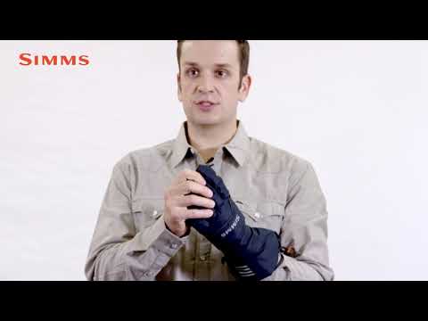 Gants Simms Challenger Insulated Glove black Gants Simms Challenger Insulated Glove black